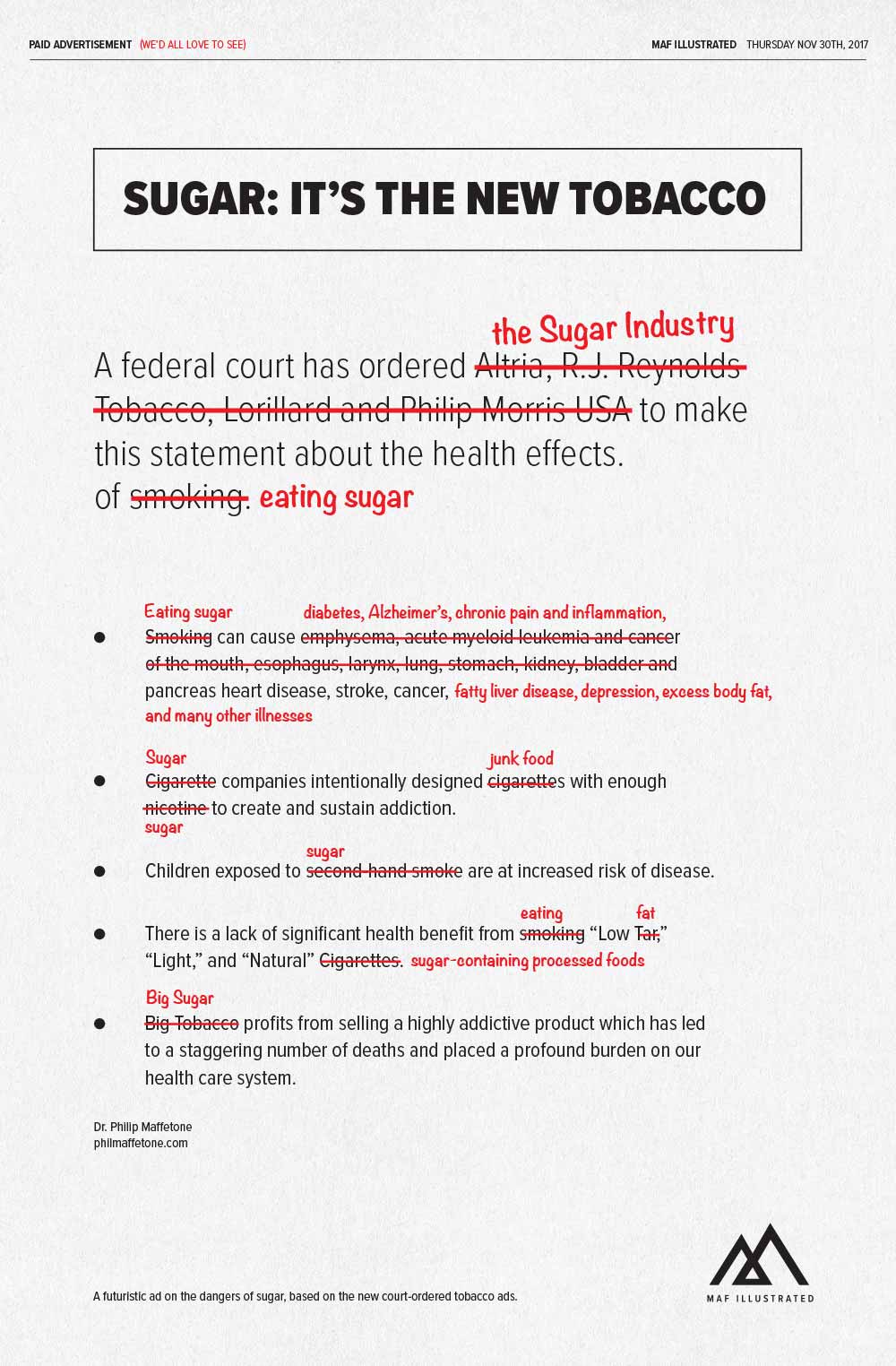 Big Sugar: Spoof Ad