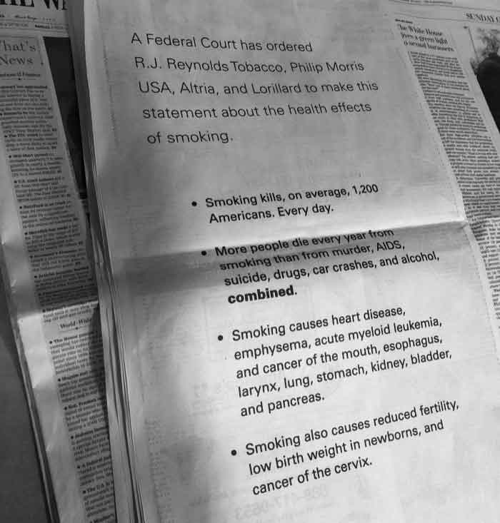 tobacco ad