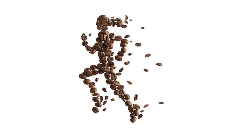 Runner of coffee beans